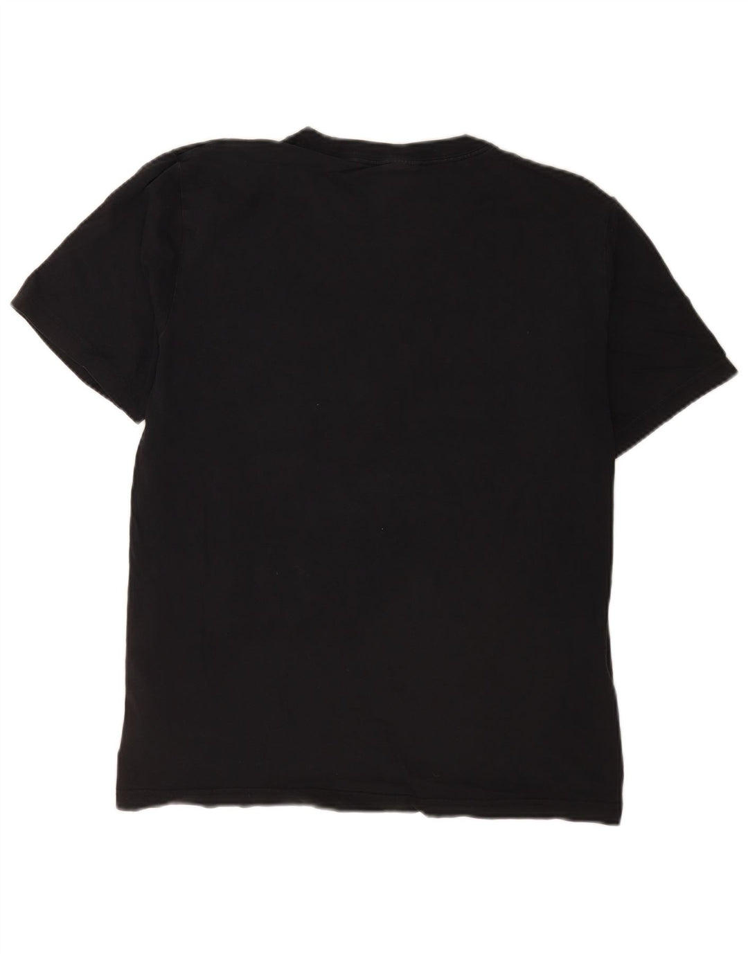 Nike Herren-T-Shirt mit Grafik, Größe L, Schwarz, Colourblock-Baumwolle