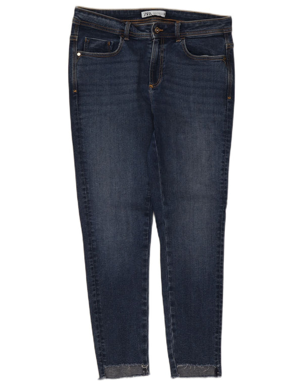 Zara Damen Skinny Jeans EU 42 Large W32 L27 Blau