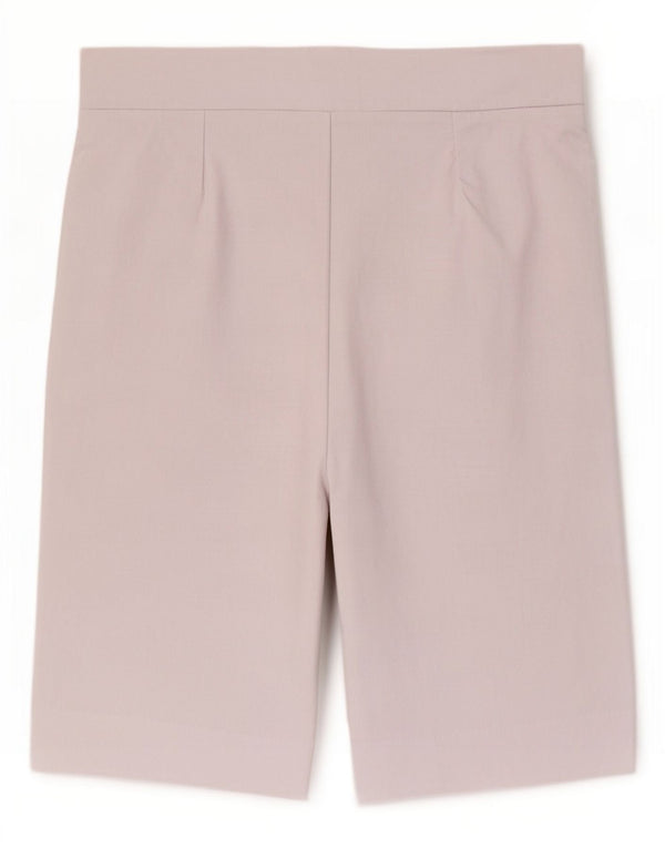 Marks & Spencer Damen Autograph Casual Shorts UK 18 XL W34 Weiße Viskose