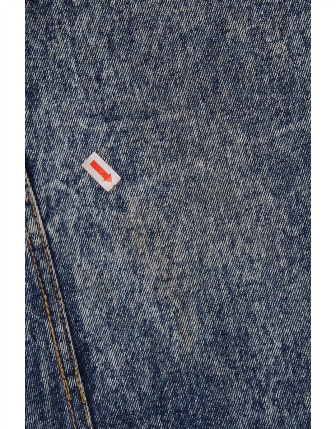 VINTAGE Damen Jeansrock W32 Large Blau