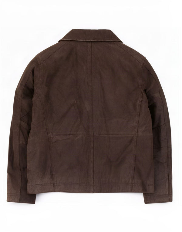 Canda Herren Lederjacke von C&A EU 52 XL Schwarz