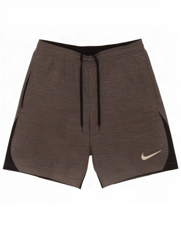 Nike Herren Dri Fit Slim Sportshorts Mittelgraues Polyester