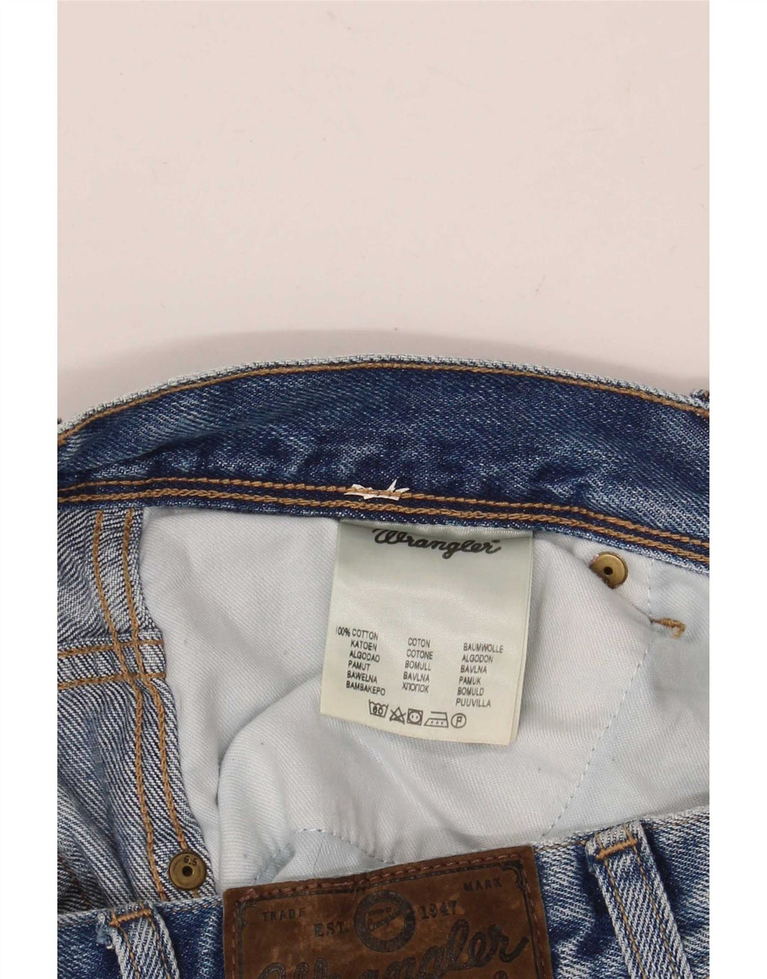 Wrangler Herren-Jeans mit normaler Passform, gerade Passform, W38, L30, Blau, Baumwolle