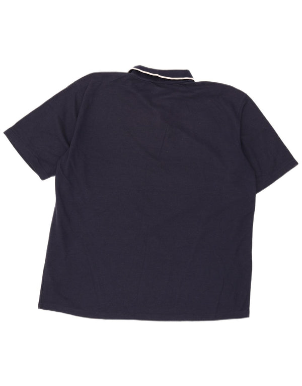 Umbro Herren Poloshirt 2XL Marineblau Polyester