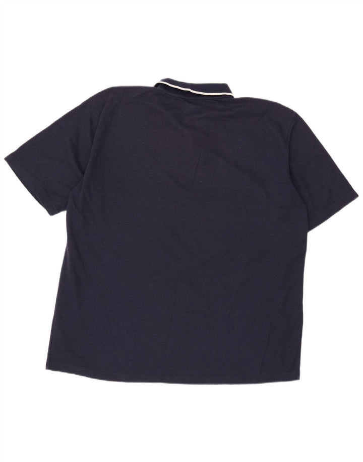 Umbro Herren Poloshirt 2XL Marineblau Polyester