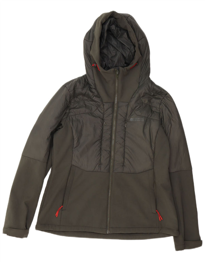 Mountain Warehouse Damen-Windbreakerjacke mit Kapuze, Größe 40, Khaki
