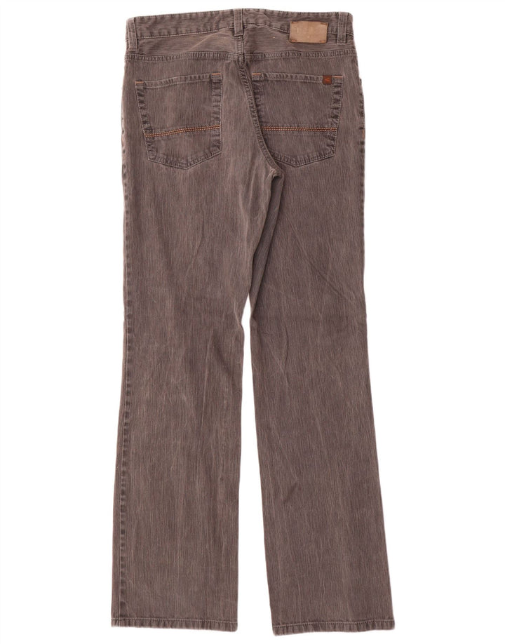 Camel Active Herren Bootcut Freizeithose W34 L34 Graue Baumwolle