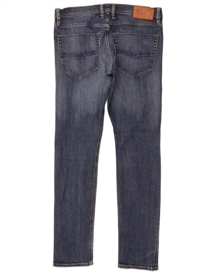 Diesel Herren Slim Jeans W31 L32 Blaue Baumwolle