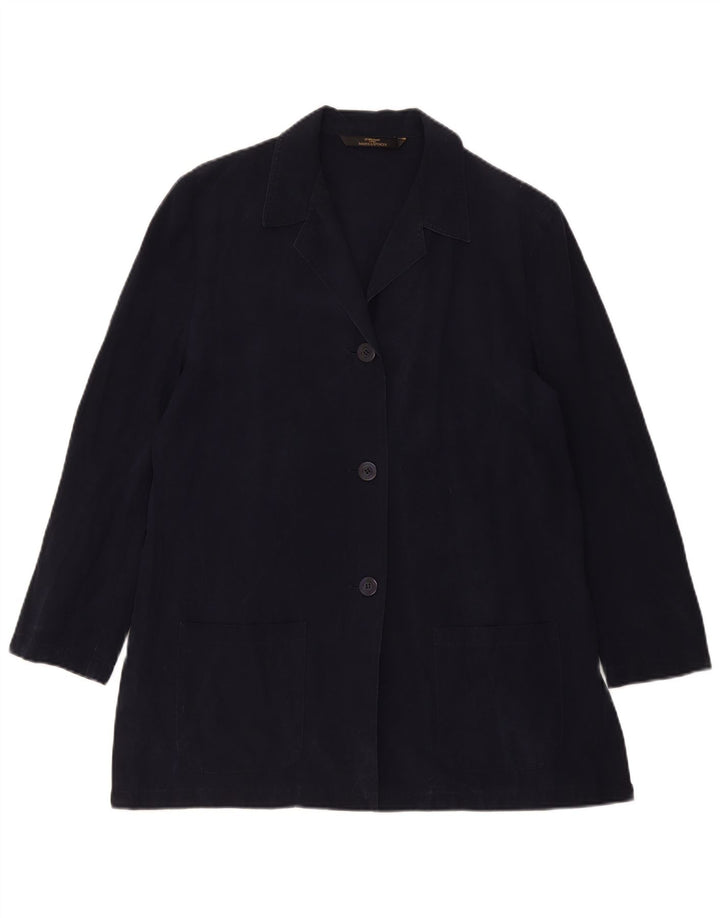 Marks & Spencer Damen St. Michael Blazer Jacke UK 14 Large Marineblau