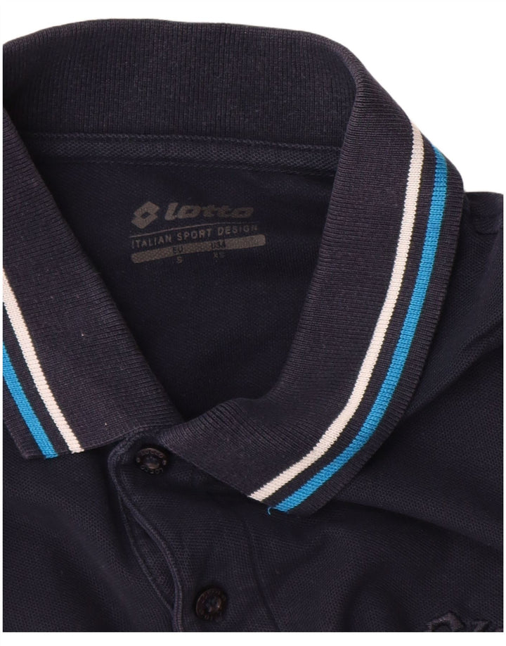 Lotto Herren-Poloshirt, Größe S, Marineblau