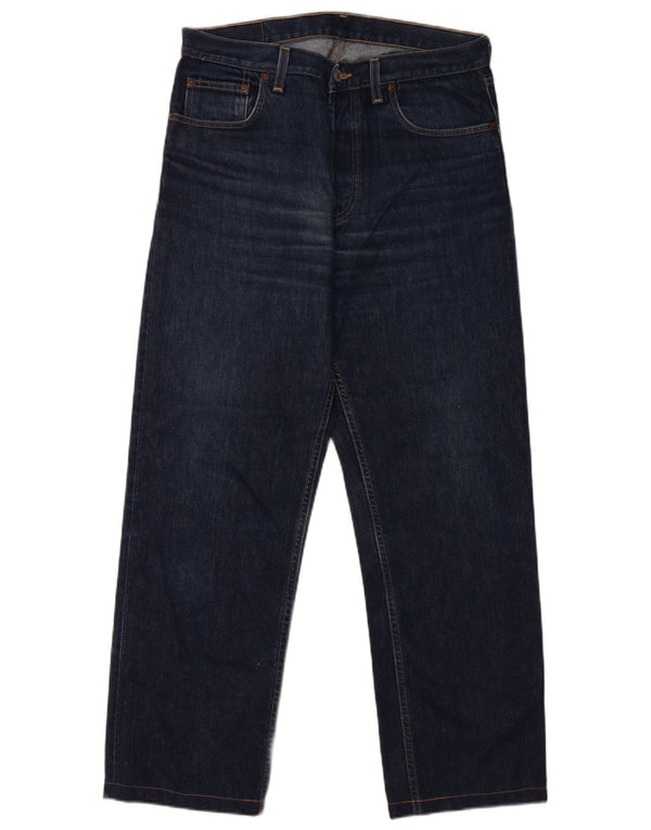 Rifle Herren Straight Jeans W33 L28 Marineblaue Baumwolle