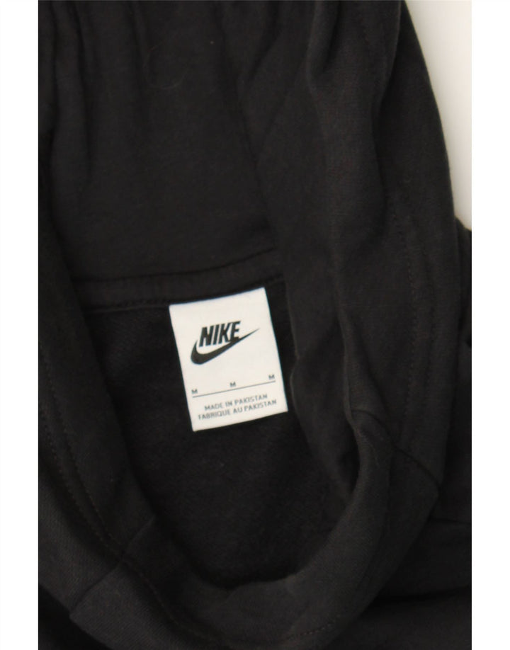 NIKE Womens Hoodie Jumper UK 14 Medium Black Cotton Vintage Nike and Second-Hand Nike from Messina Hembry 