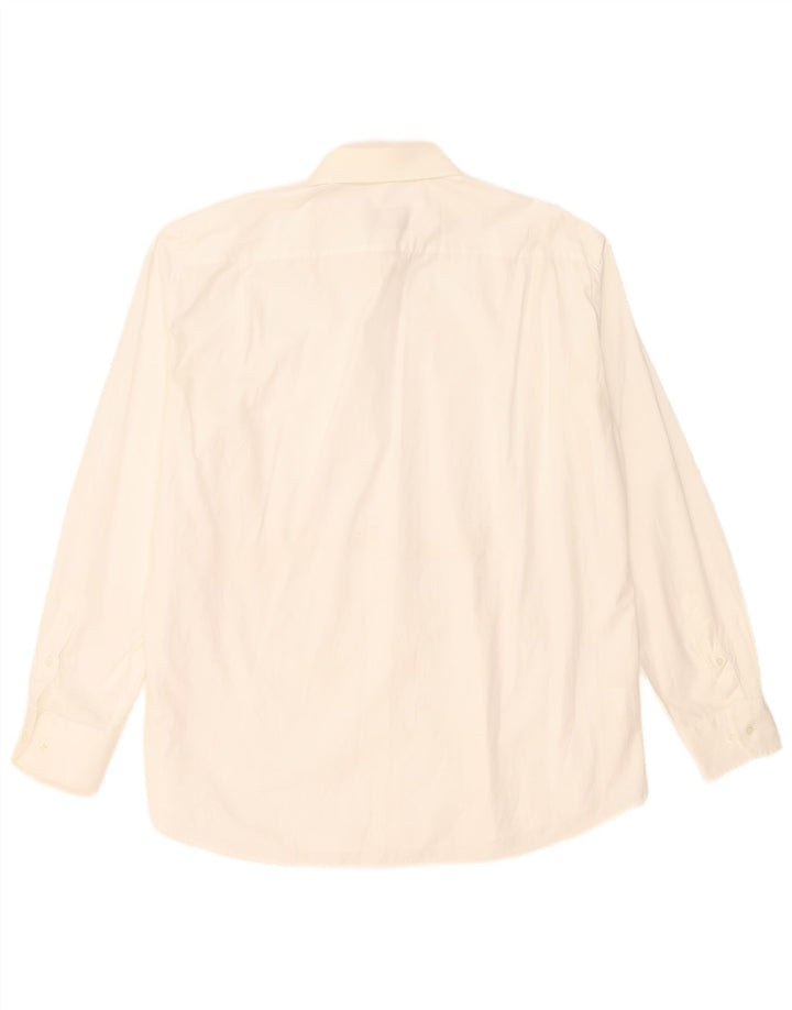 Hugo Boss Herrenhemd Größe 44 17 1/2 XL Weiß