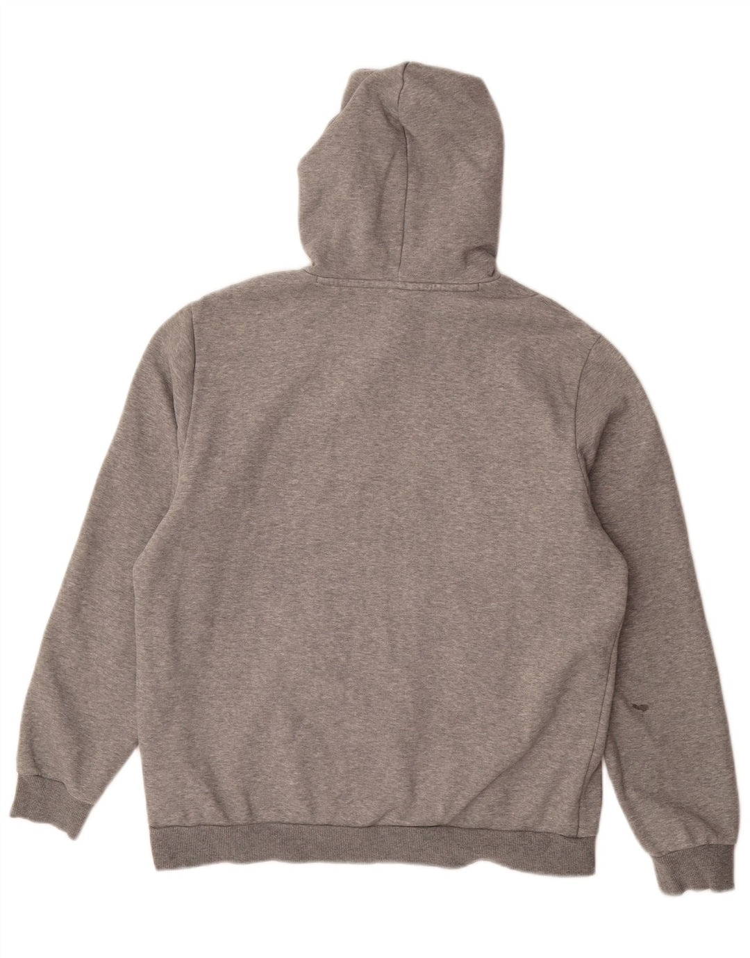 Puma Herren Graphic Hoodie Pullover Große graue Baumwolle