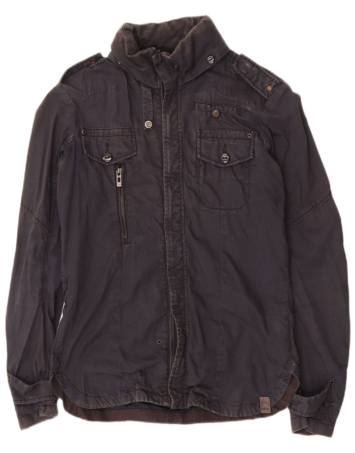 G-Star Herren-Militärjacke, klein, marineblau, Baumwolle