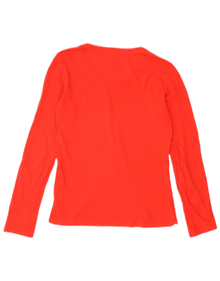 Guess Damen Graphic Top Langarm UK 6 XS Rot