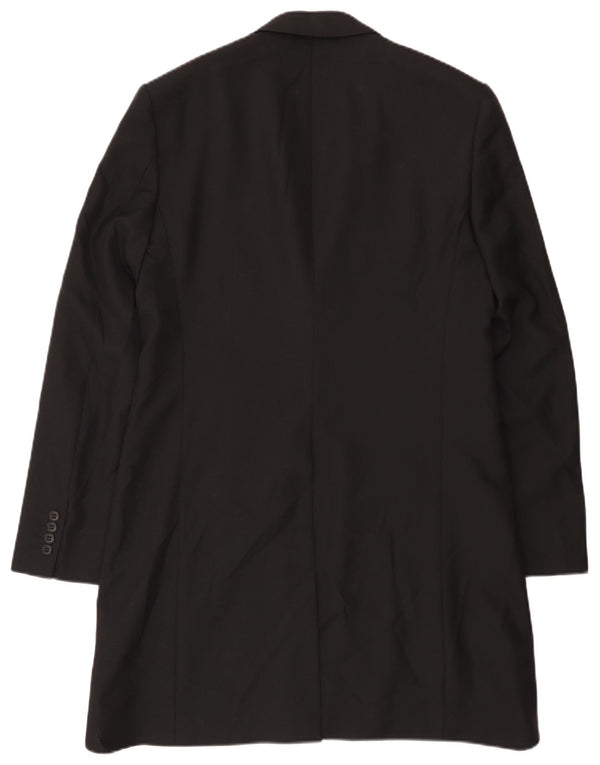 Marks & Spencer Herren Autograph 1-Knopf-Blazerjacke UK 40 Mittelschwarz
