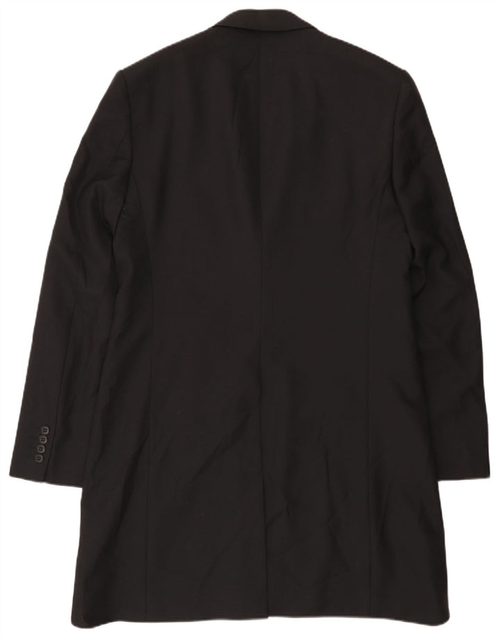 Marks & Spencer Herren Autograph 1-Knopf-Blazerjacke UK 40 Mittelschwarz