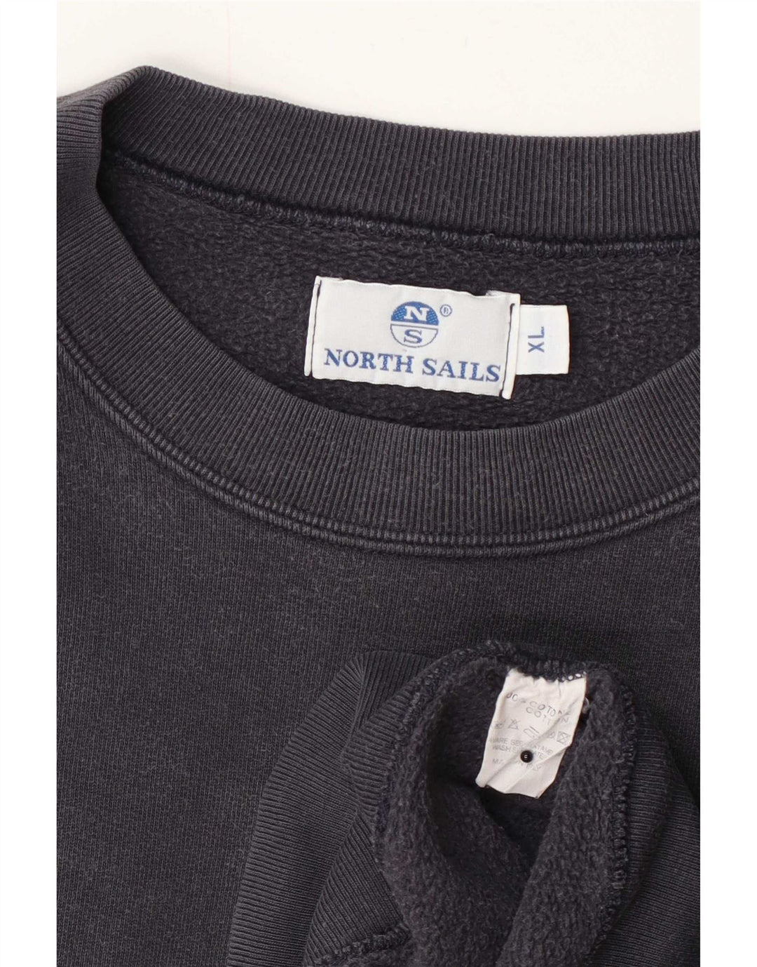 North Sails Herren Sweatshirt Pullover XL Grau Baumwolle