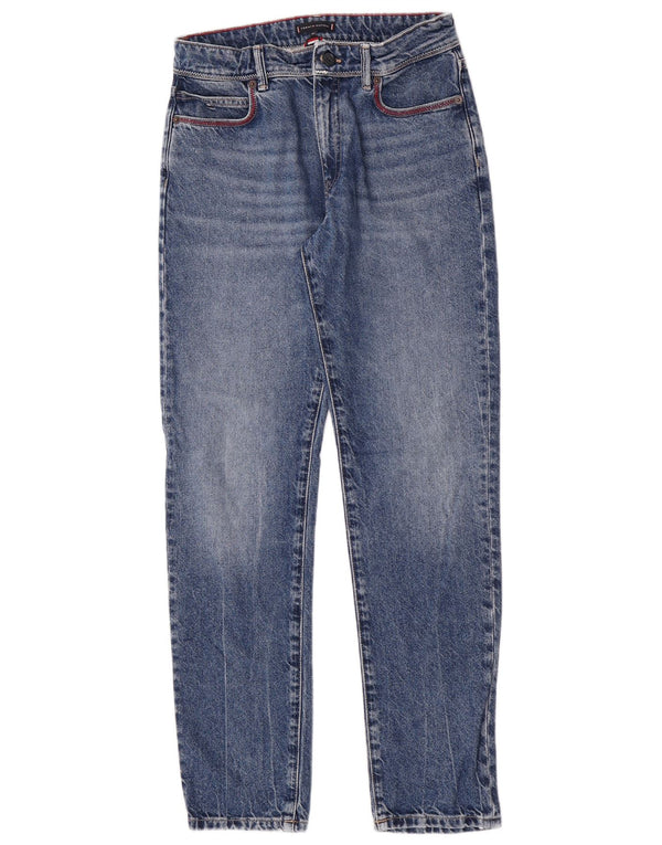 Tommy Hilfiger Straight Jeans für Jungen, 13–14 Jahre, W27 L30, blaue Baumwolle