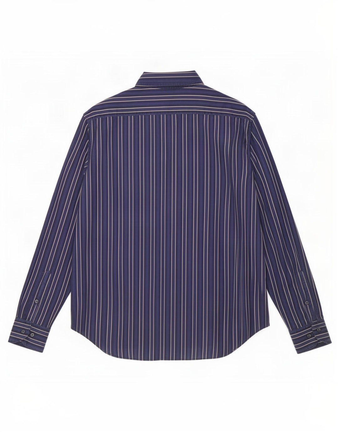 Etro Herrenhemd aus mittelblauer, gestreifter Baumwolle