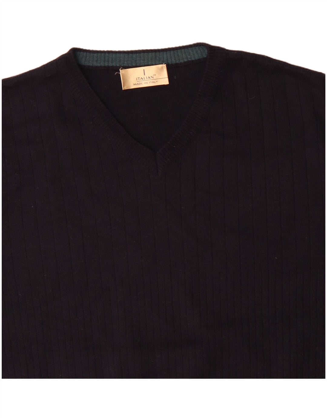 Marks & Spencer Herren-Pullover mit V-Ausschnitt, groß, Marineblau, Acryl