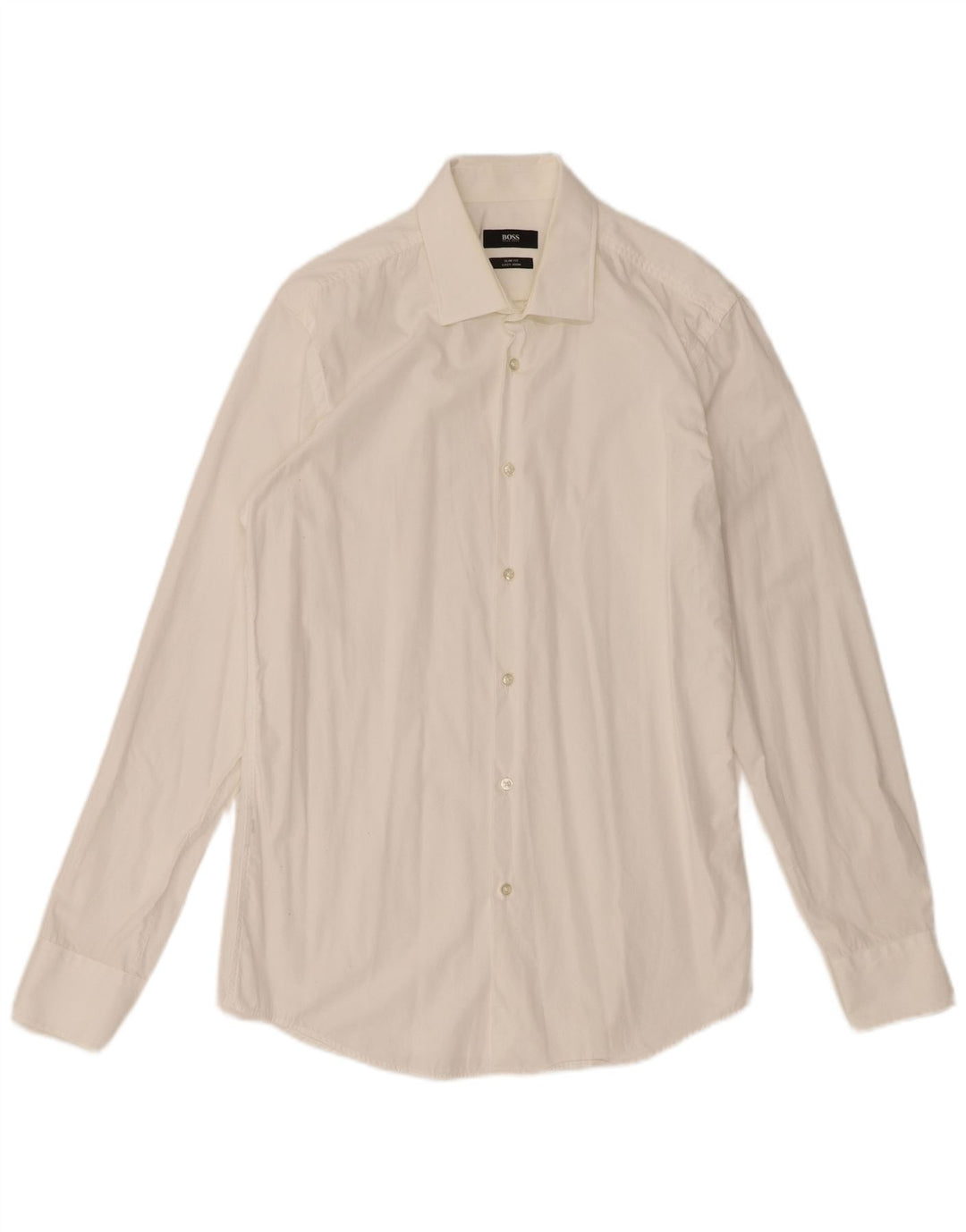 Hugo Boss Herren Slim Fit Hemd Mittelweiß