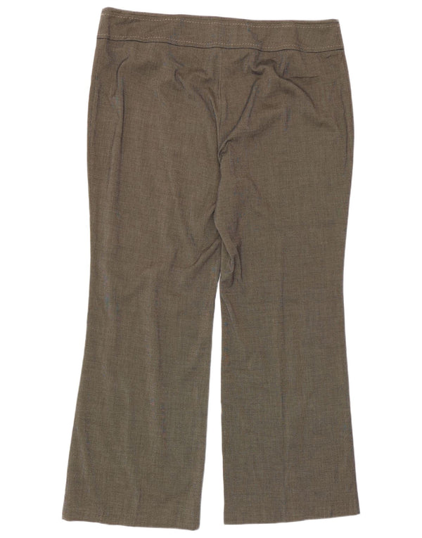 Marks & Spencer Damen Bootcut Freizeithose UK 20 2XL W40 L30 Braun