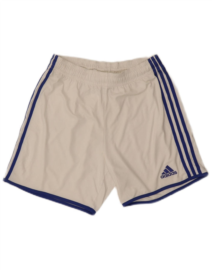 Adidas Herren Climalite Sport Shorts Mittelweißes Polyester