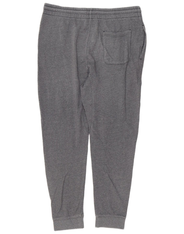 Le Coq Sportif Herren-Trainingshose, Jogginghose, XL, grau gefleckte Baumwolle