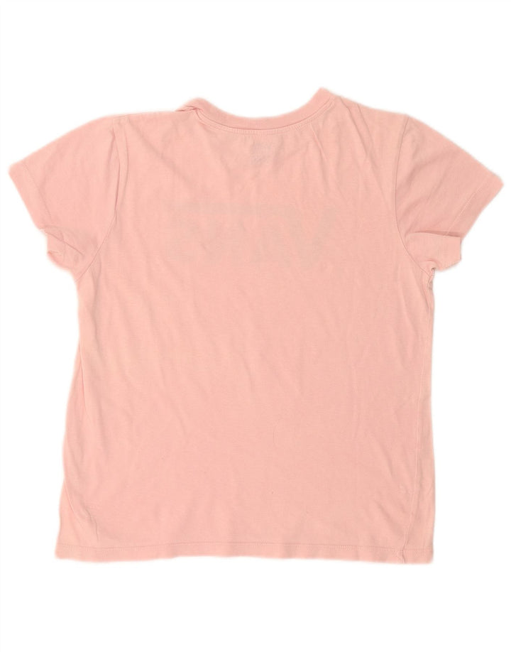 VANS Damen Grafik-T-Shirt-Oberteil UK 12 Mittelrosa