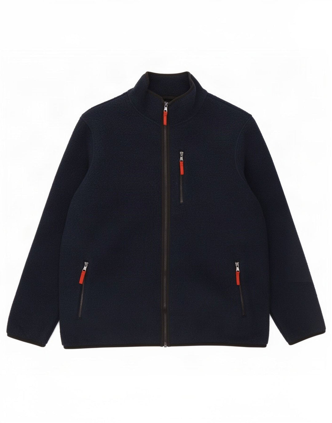 Marks & Spencer Herren Fleecejacke UK 46 3XL Marineblau Polyester