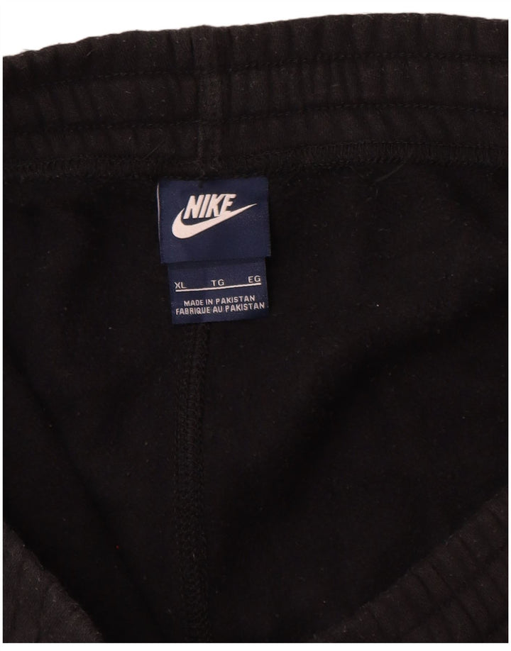 Nike Herren-Trainingshose XL, schwarze Baumwolle