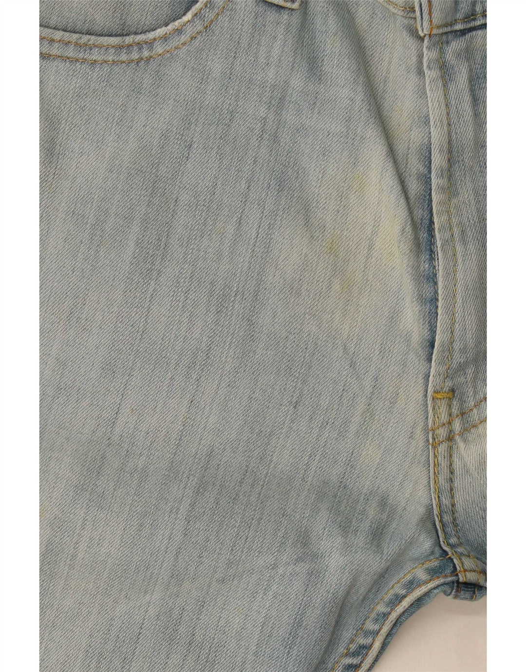 Levi's Damen 506 Straight Jeans W34 L32 Blaue Baumwolle