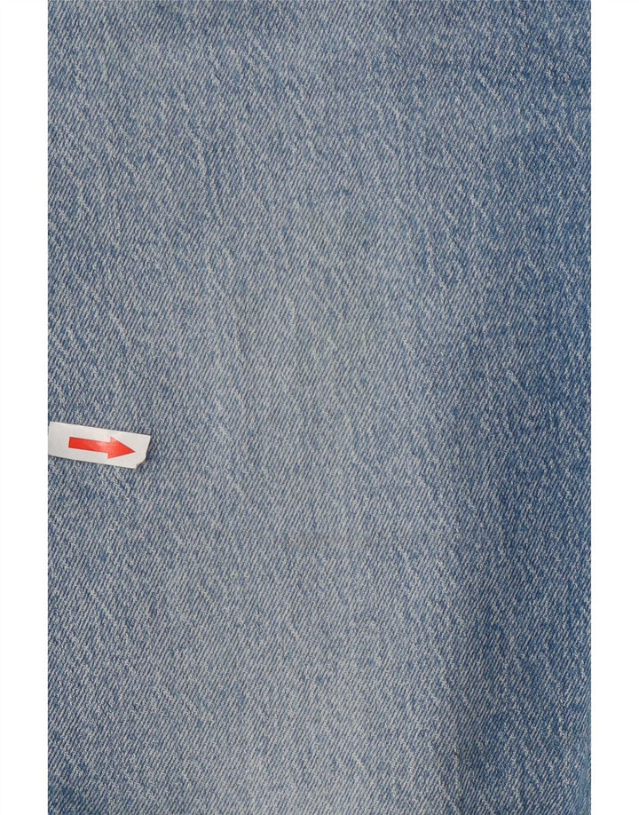 Levi's Herren 501 Straight Jeans W32 L30 Blaue Baumwolle