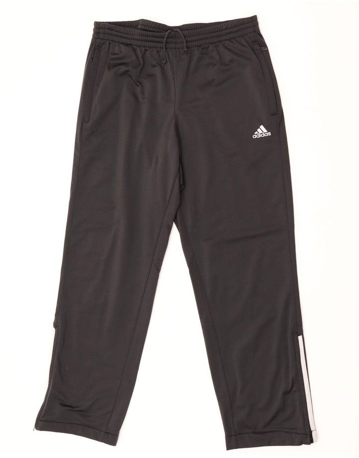Adidas Herren Trainingshose UK 44/46 Large Schwarz Polyester