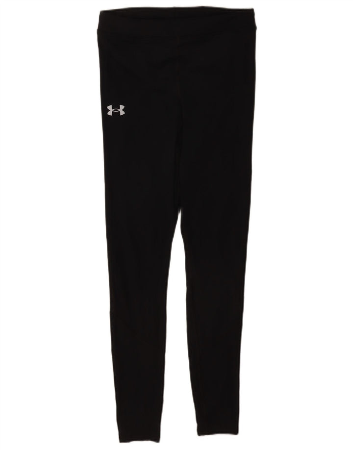 Under Armour Damen Leggings Medium Schwarz Polyester Sport