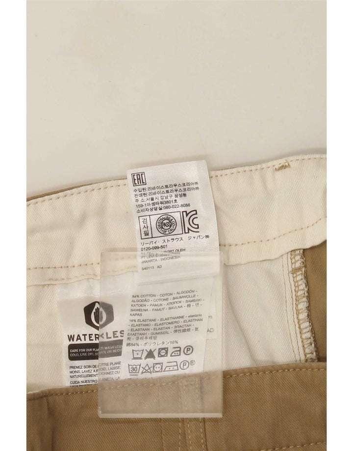 Levi's Herren gerade Chinohose W32 L30 Beige Baumwolle