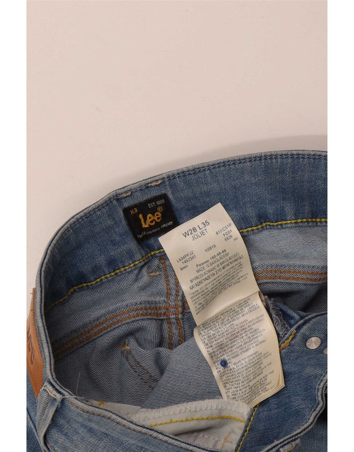 Lee Damen Joliet Bootcut Jeans W28 L27 Blaue Baumwolle