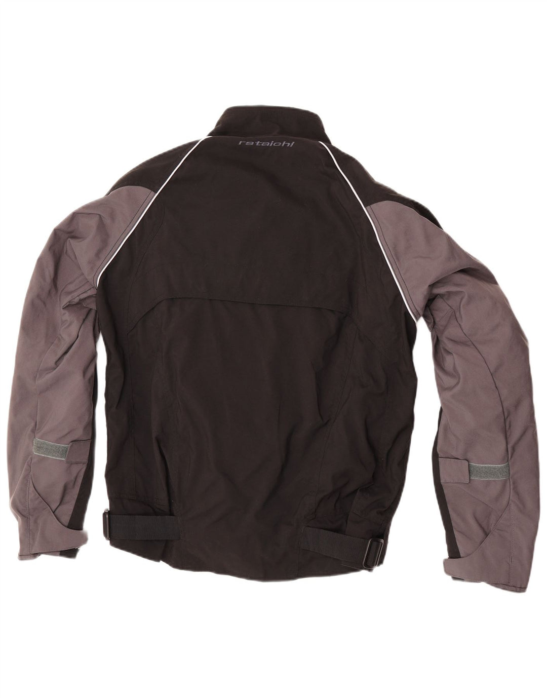 RS Taichi Herren Graphic Racer Jacke UK 38 Mittelschwarzes Colourblock-Nylon