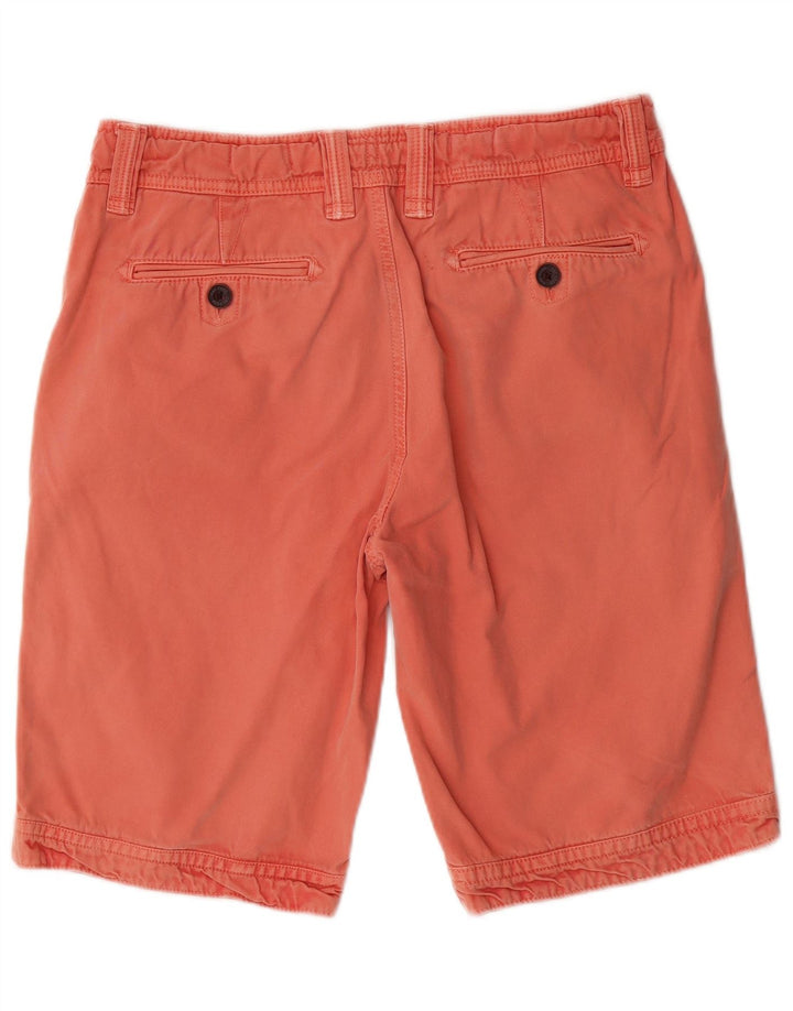FAT FACE Herren Chino-Shorts W32 Mittelrosa Baumwolle