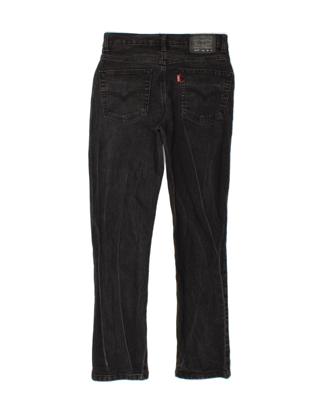 LEVI'S Boys 511 Slim Jeans 15-16 Years W28 L28 Black Cotton Vintage Levi's and Second-Hand Levi's from Messina Hembry 