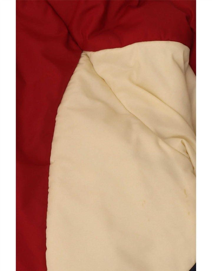 Brugi Herren Wattierte Jacke IT 54 2XL Rot Colourblock Polyamid