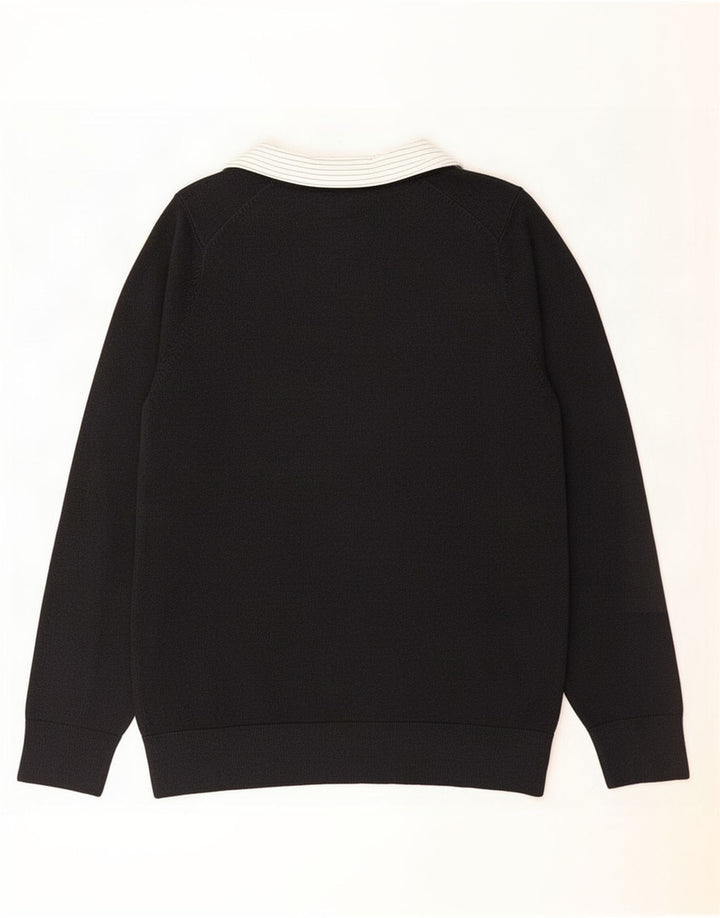 Marks & Spencer Herren Autograph Pullover mit V-Ausschnitt, Größe S, Schwarz