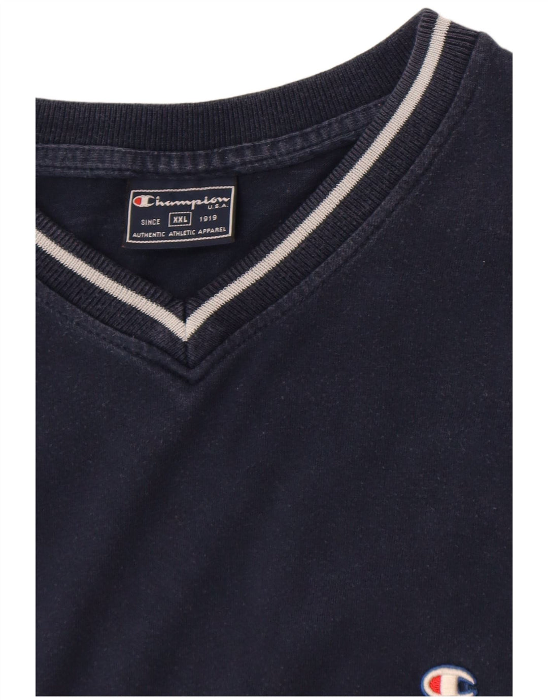 Champion Herren T-Shirt Top 2XL Marineblau