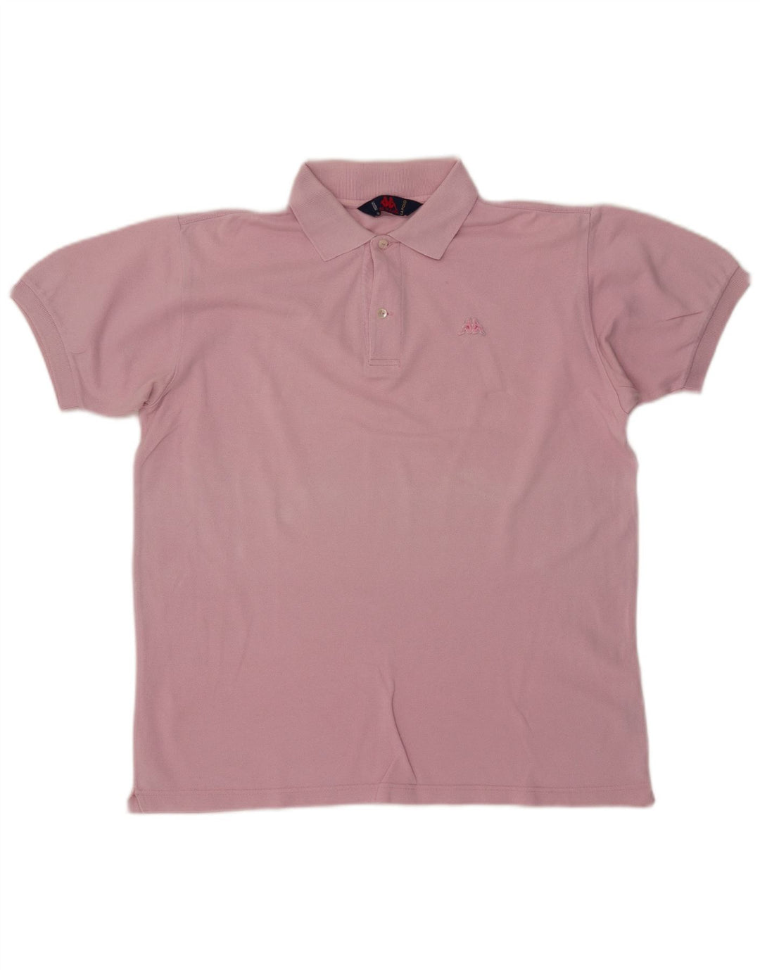 KAPPA Herren Poloshirt Mittelrosa Baumwolle