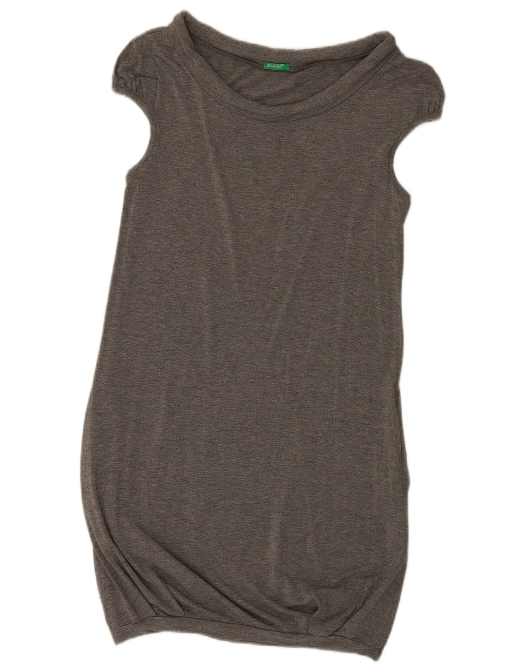 BENETTON Womens Bubble Dress UK 10 Small Grey
