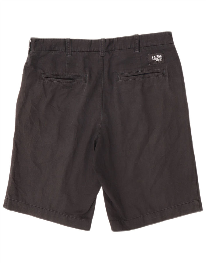 Nike Herren Chino-Shorts, Größe S, W28, Schwarz, Baumwolle