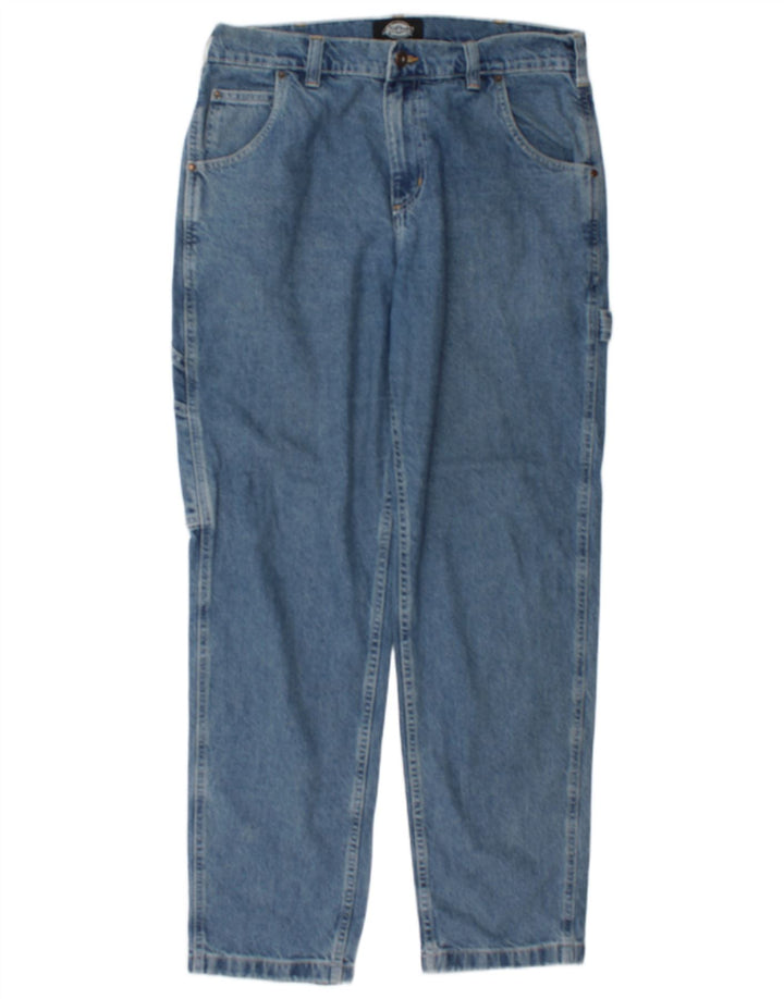 Dickies Herren Cargo Tapered Jeans W33 L32 Blaue Baumwolle