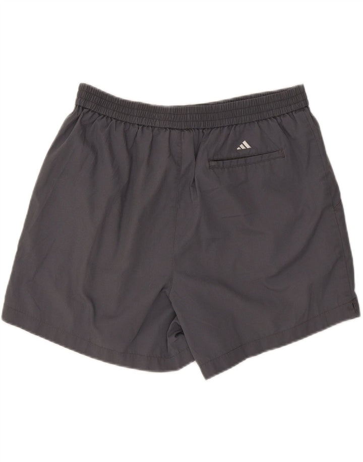 ADIDAS Mens Sport Shorts W38 XL Grey Polyester Vintage Adidas and Second-Hand Adidas from Messina Hembry 